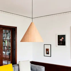 HAY 30 Degrees Without Cord Set Pendant Matt - Black - Large Fashion