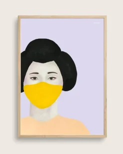 Taishō 2020 Geisha Purple Fashion