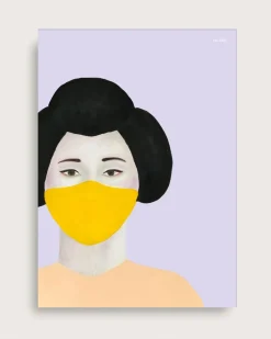 Taishō 2020 Geisha Purple Fashion