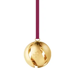Georg Jensen 2025 Ornament Ball, Gold Discount