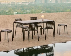 HAY 1 Palissade Bord og 6 Palissade Chair