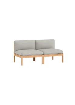 MOEBE 2 Seater Sofa - ​​The Modular Sofa Autumn 101 / Oak Hot