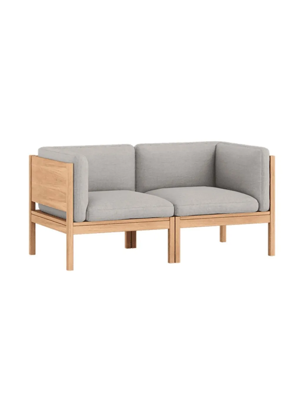 MOEBE 2 Seater Sofa With Sides - The Modular Sofa