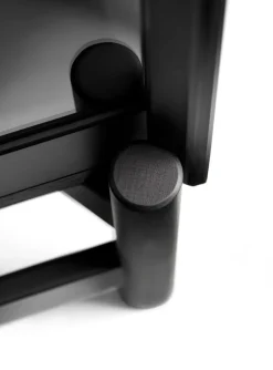 FDB Møbler / Furniture A90 Boderne - Glas Cabinet Sort Bøg - Lav Hot