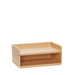 Hübsch Afour Tray Natural - Set of 2 Natur - Stock sale Discount