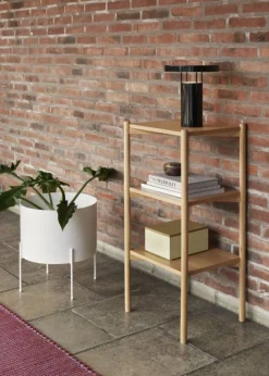 Hübsch Airy Planter Large White Clearance