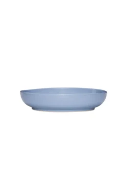 Hübsch Amare Deep Plate Light Blue Sale