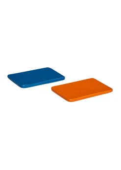 Hübsch Amare Trivets (set of 2) Klein - Blau / Orange New