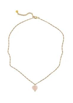 Stine A Amour Necklace Rose Quartz Fashion