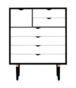 Andersen Furniture - S8 Black Lacquered Oak / Alpino Discount