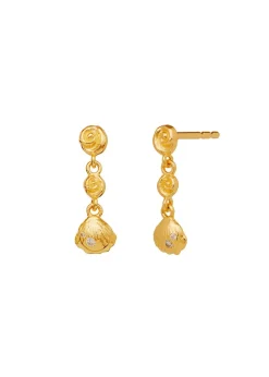 Maanesten Andrina Earrings 18 ct gold plated 925 Sterling silver Online