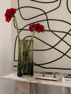 Audo Copenhagen Androgyne Lounge Table Kunis Brescia Sand Stone Fashion