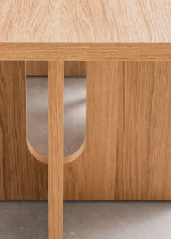 Audo Copenhagen Androgyne Rectangular Dining Table, 278 Dark Stained Oak Online