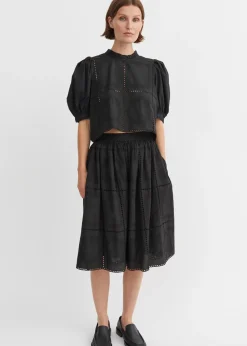 Skall Studio Anemone Crop Blouse