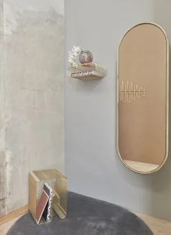 AYTM ANGUI wardrobe mirror Anthracite - Stock sale Fashion