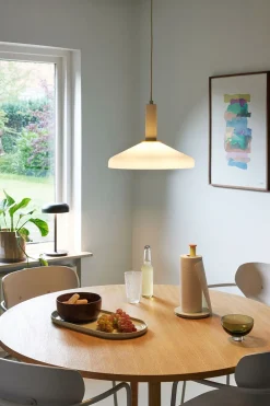 Hübsch Apollo Pendant Orange / Sand / Weiß Hot