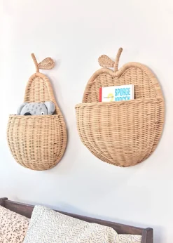 Kinder OYOY MINI Apple Wall Basket