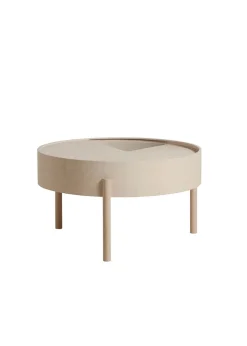 Woud Arc Side and Coffee Table