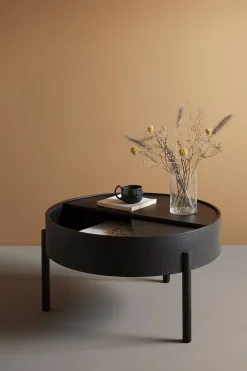 Woud Arc Side and Coffee Table