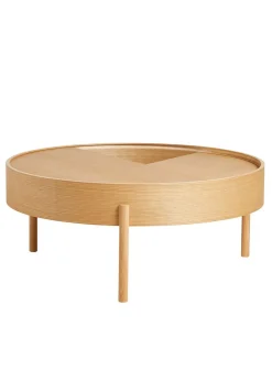 Woud Arc Side and Coffee Table