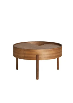 Woud Arc Side and Coffee Table