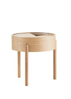 Woud Arc Side and Coffee Table Oiled Oak - Side Table Discount