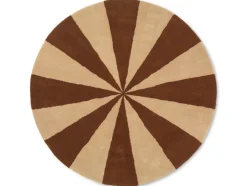 Ferm Living Arch Tuftet Rug Dark Brick Online