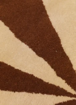 Ferm Living Arch Tuftet Rug Dark Brick Online