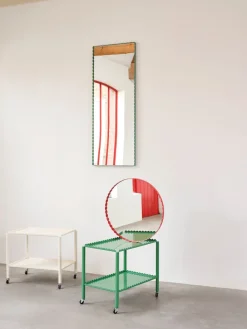 HAY Arcs Mirror | Rectangle Medium / Green New