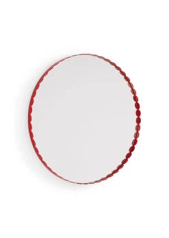 HAY Arcs Mirror | Round Red Clearance