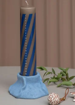 Mette Ditmer ART PIECE Lava Candleholder Light Blue Outlet