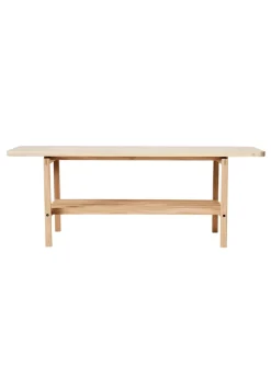 Andersen Furniture B3 Bench Oak white matt lacquer Clearance