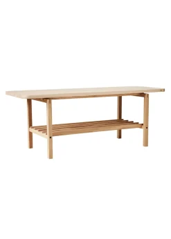 Andersen Furniture B3 Bench Oak white matt lacquer Clearance