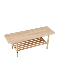 Andersen Furniture B3 Bench Oak white matt lacquer Clearance