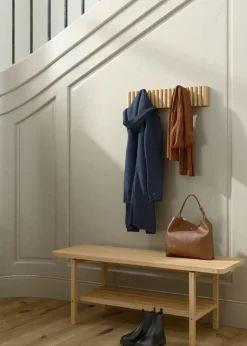 Andersen Furniture B3 Bench Oak white matt lacquer Clearance