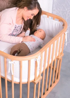 Babybay - Maxi Co-Sleeper Natural Untreated Sale