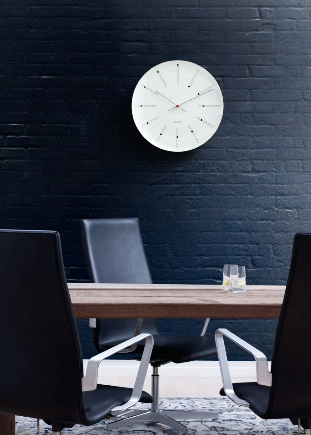 Arne Jacobsen Bankers Watches Wall Clock Ø48 Hot