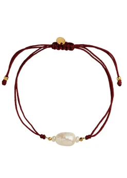 Stine A Baroque Pearl Berrie Bracelet Bordeaux Sale