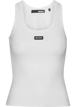 ROTATE by Birger Christensen Basic Tank Top White Online