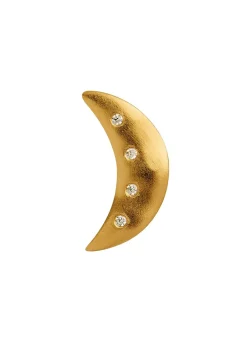 Stine A Bella Moon Earring with Four Stones