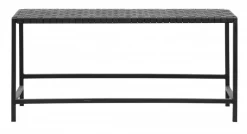 Nordal Bench - Black Outlet