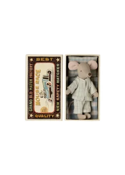 Kinder Maileg Big brother mouse in matchbox