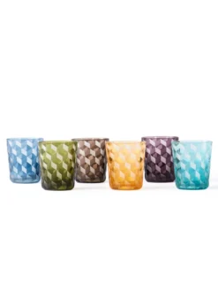 Polspotten Block Tumblers Light Blue Hot