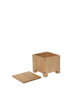 Ferm Living Bon Garlic Box Natural Oak Clearance