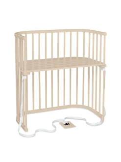 Babybay Boxspring Co-Sleeper Beige lakeret Discount