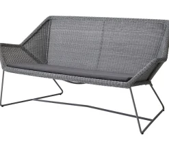 Cane-line Breeze 2 Seater Lounge Sofa Cushion Grey - Cane-line Natté Fashion