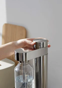 Stelton Brus carbonator Dark brown metallic Discount