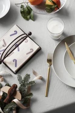 Broste CPH Bubble Tall Thick Drinking Glass Grey Outlet