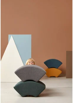 By Klipklap Build & Bounce Build & Bounce - Rainbow Blue Grey Hot