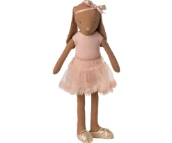 Kinder Maileg Bunny Size 3, Chocolate Brown - Ballet Suit And Skirt